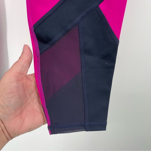 Athleta Electric Fuchsia Colorblock Sonar Tight Leggings - Picture 5 of 13